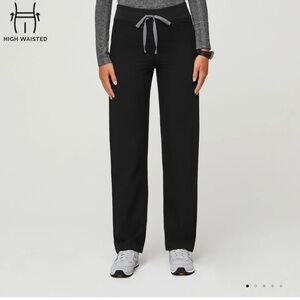 FIGS BLACK LIVINGSTON SCRUBS- high waisted/ MP